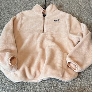Volcom Kids Light Pink Fleece Pullover